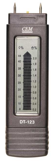 Damp Meter - Conductivity Type with two pins.
